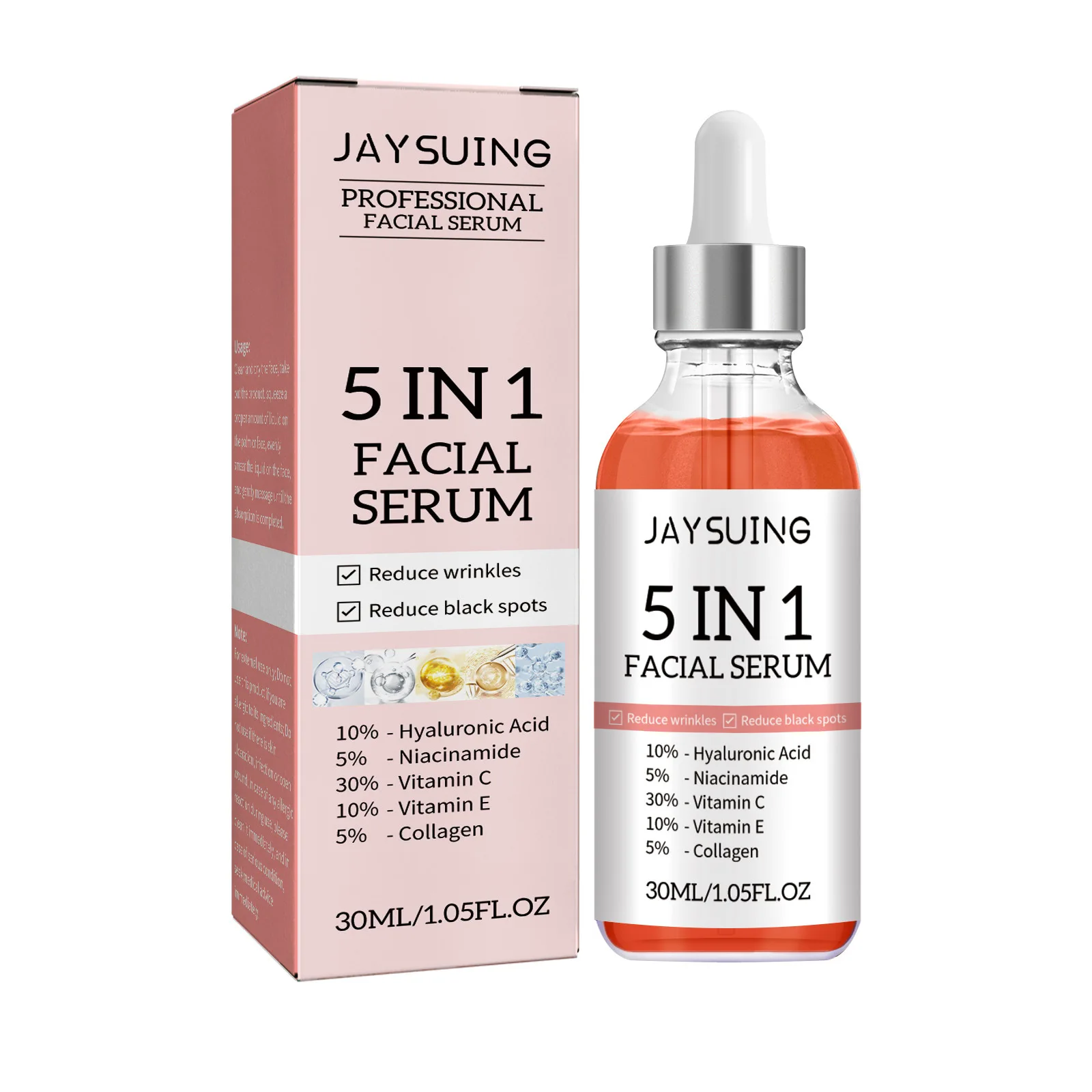 5 w 1 nawilżające serum do twa – Vitamin C Serum recenzja i cena