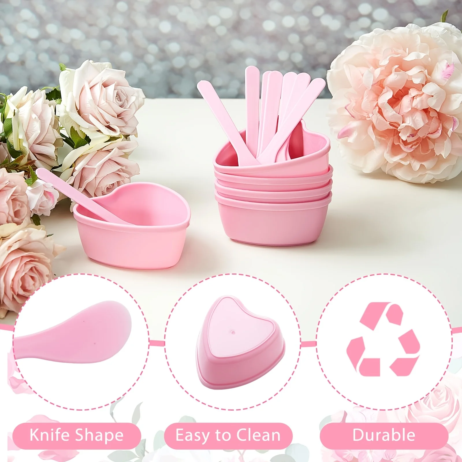 6-częściowy zestaw różowych mi – Face Mask Skincare recenzja i cena