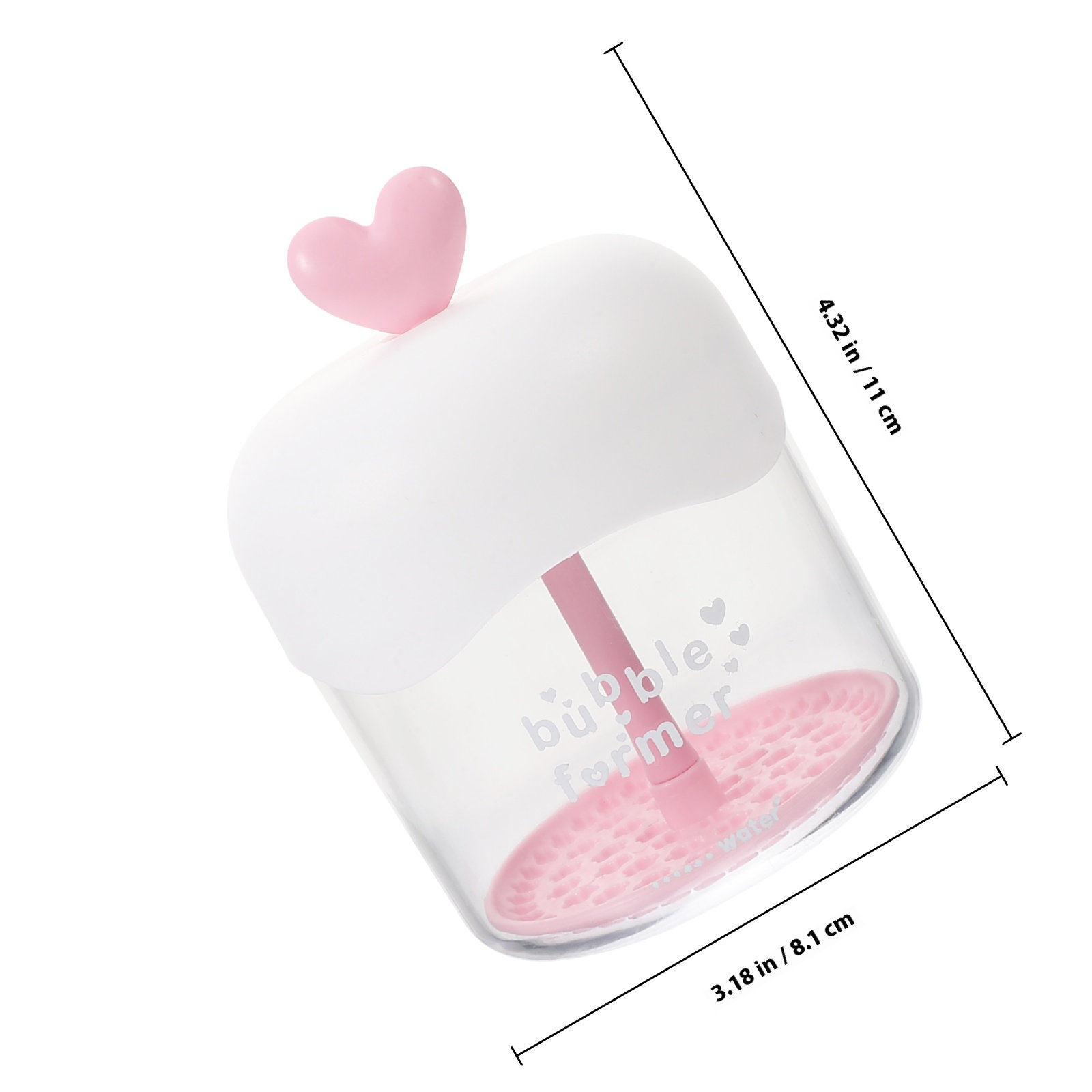 Przezroczysta, ręczna butelka  – Cleanser Face recenzja i cena