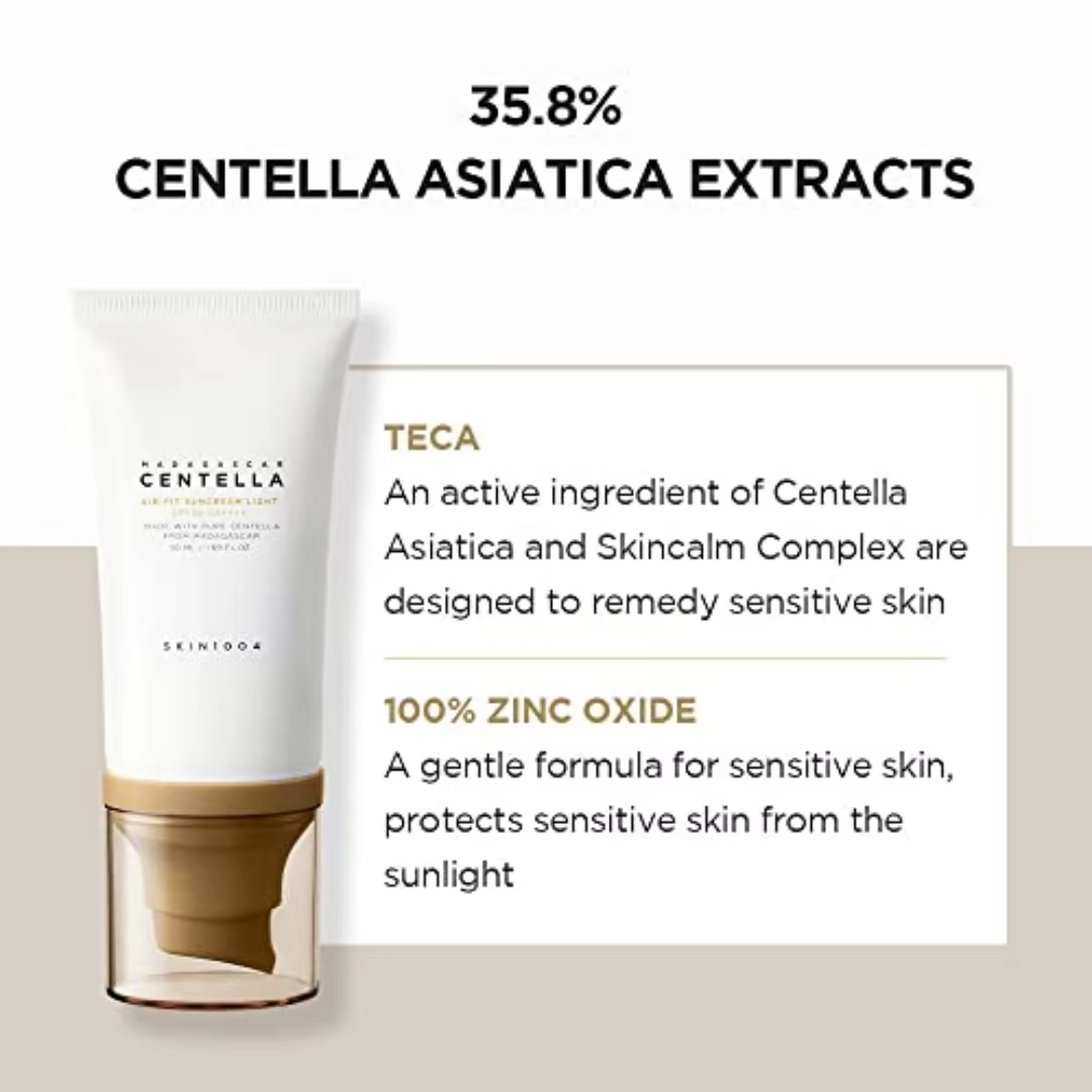SKIN1004 Centella Sunscreen 8  – Night Cream recenzja i cena