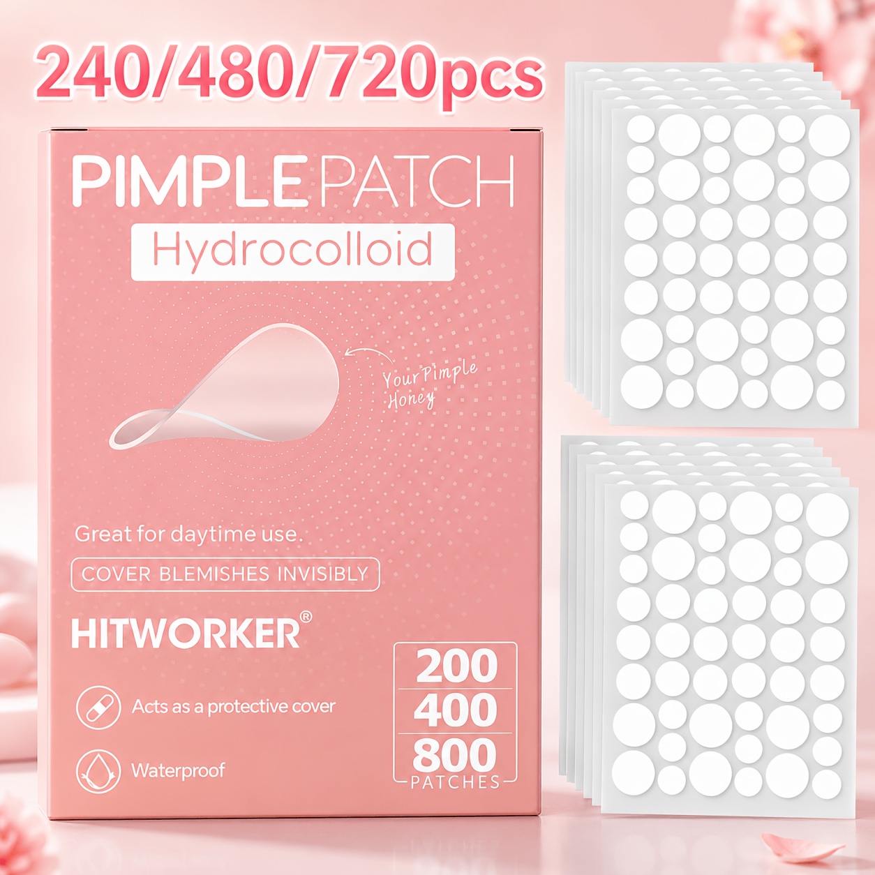 240/480/720 szt. Hydrokoloidow – Face Oil recenzja i cena