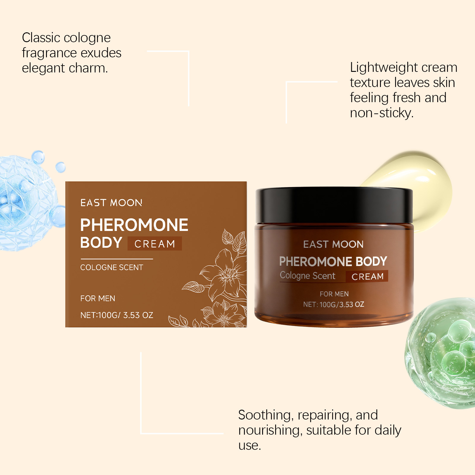 East Moon Men Fragrance Moistu – Body Lotion recenzja i cena